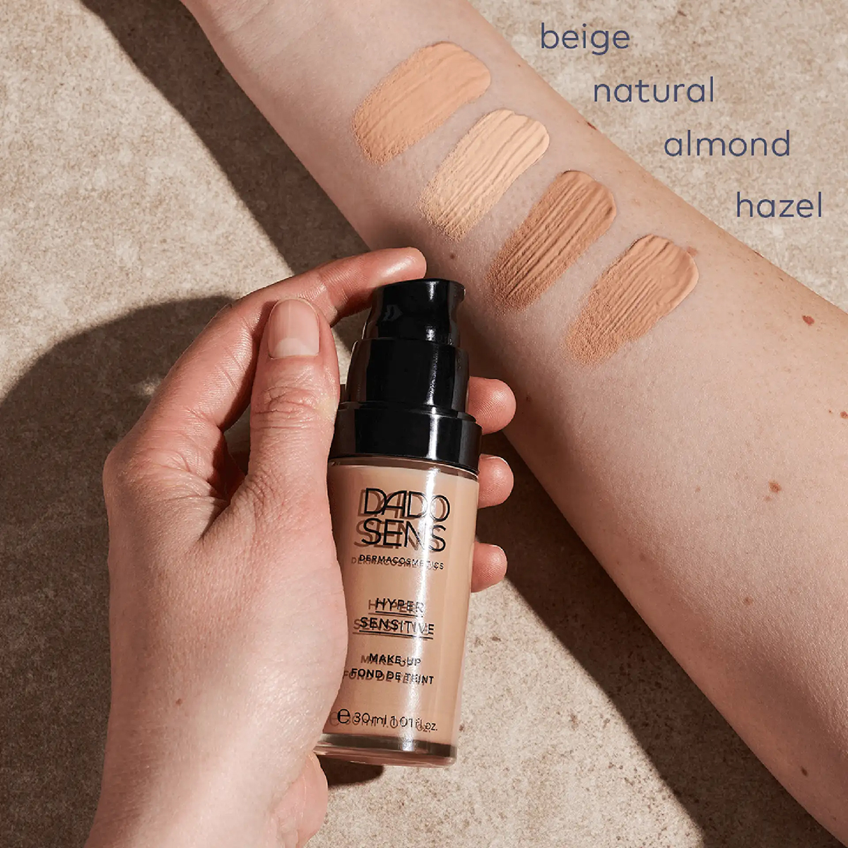 DADO SENS HYPERSENSITIVE Make-up 30ml - 01k beige