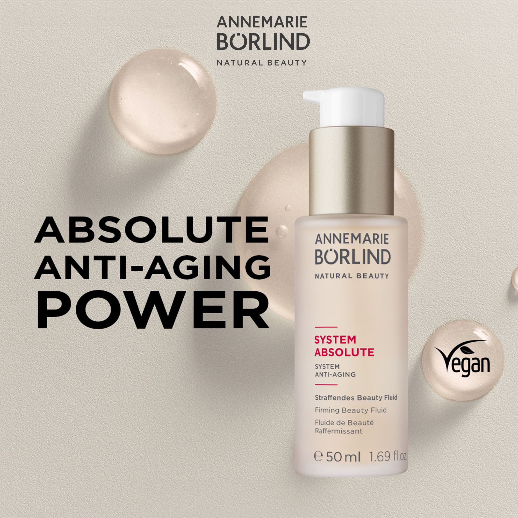 ANNEMARIE BÖRLIND SYSTEM ABSOLUTE Straffendes Beauty Fluid 50ml