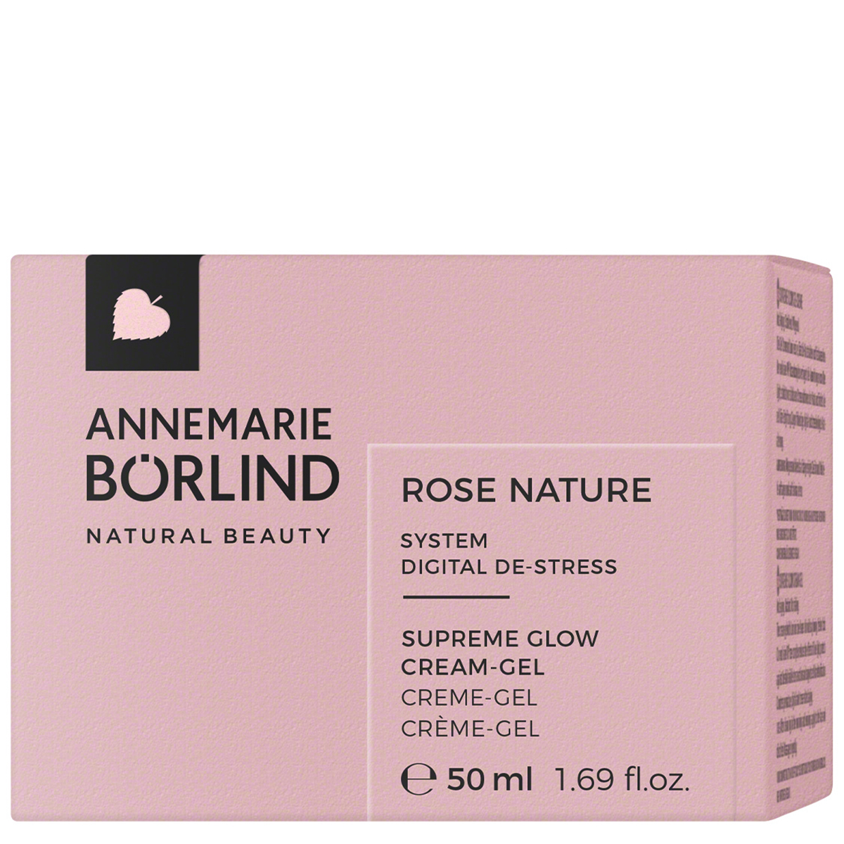 ANNEMARIE BÖRLIND ROSE NATURE Supreme Glow Cream Gel 50ml