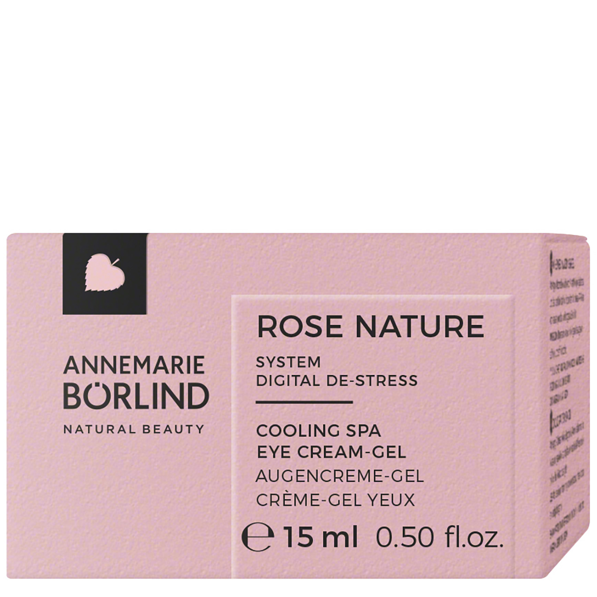 ANNEMARIE BÖRLIND ROSE NATURE Cooling Spa Eye Cream-Gel 15ml