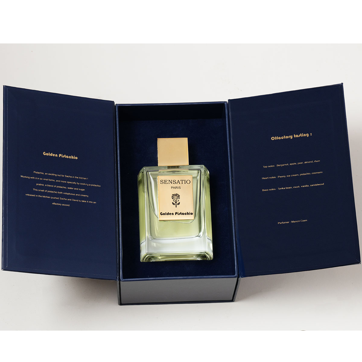 SENSATIO Paris Golden Pistachio Extrait de Parfum Spray 100ml