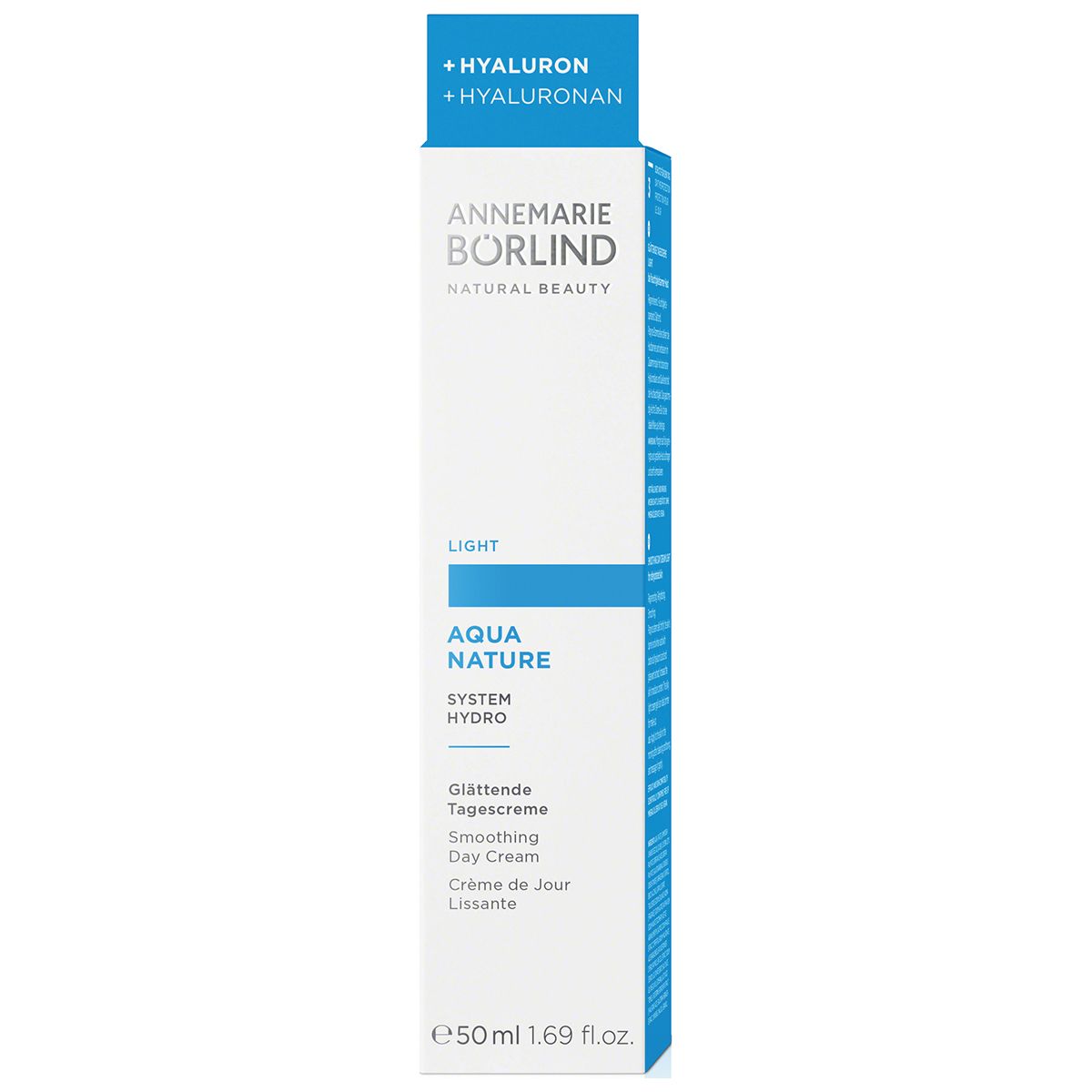 ANNEMARIE BÖRLIND AQUANATURE Glättende Tagescreme Light 50ml