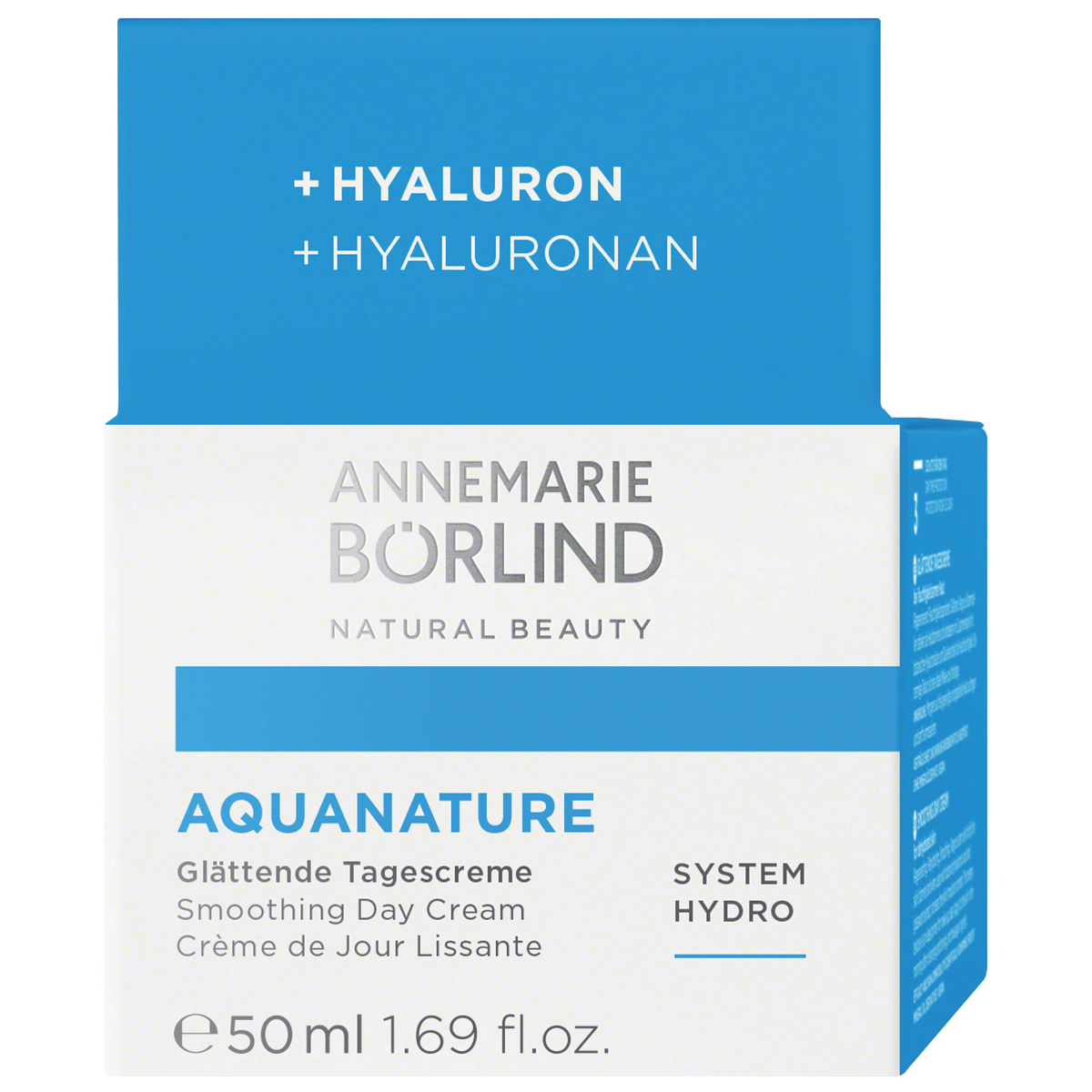 ANNEMARIE BÖRLIND AQUANATURE Glättende Tagescreme 50ml