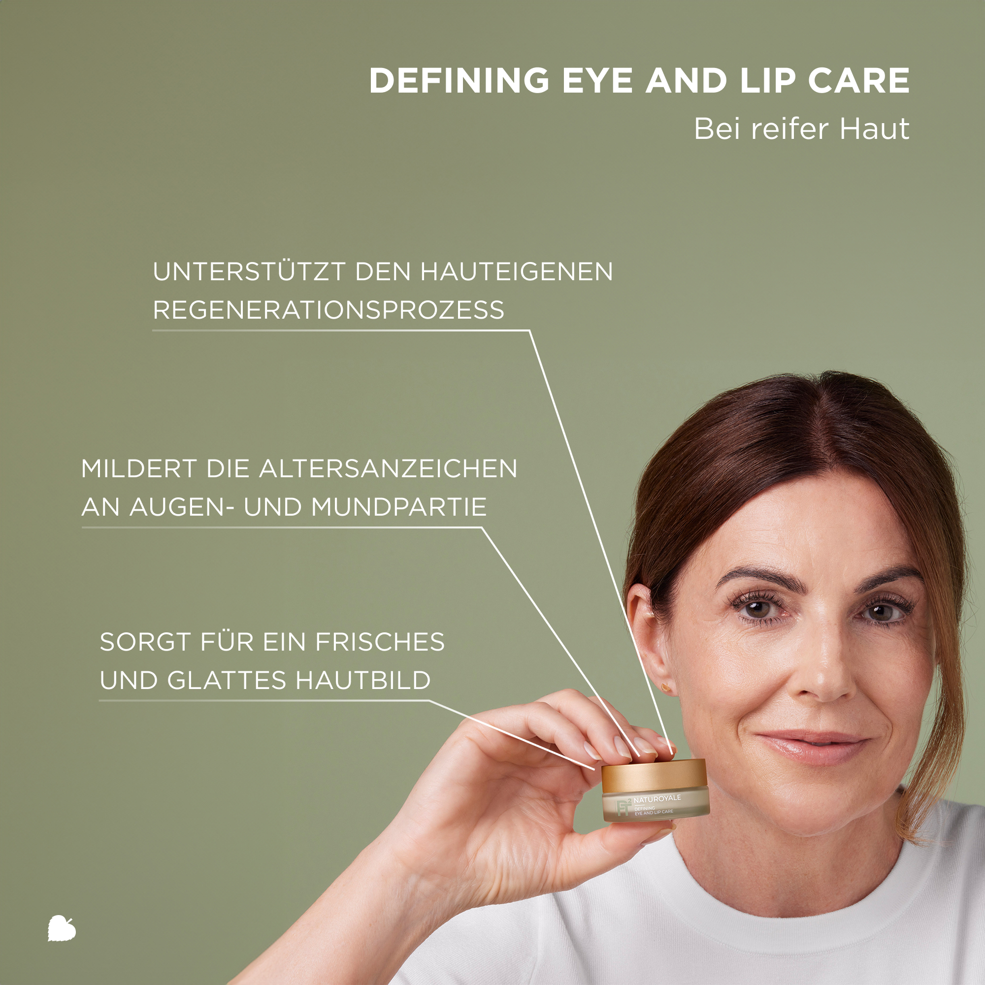 ANNEMARIE BÖRLIND NATUROYALE Defining Eye and Lip Care 15ml