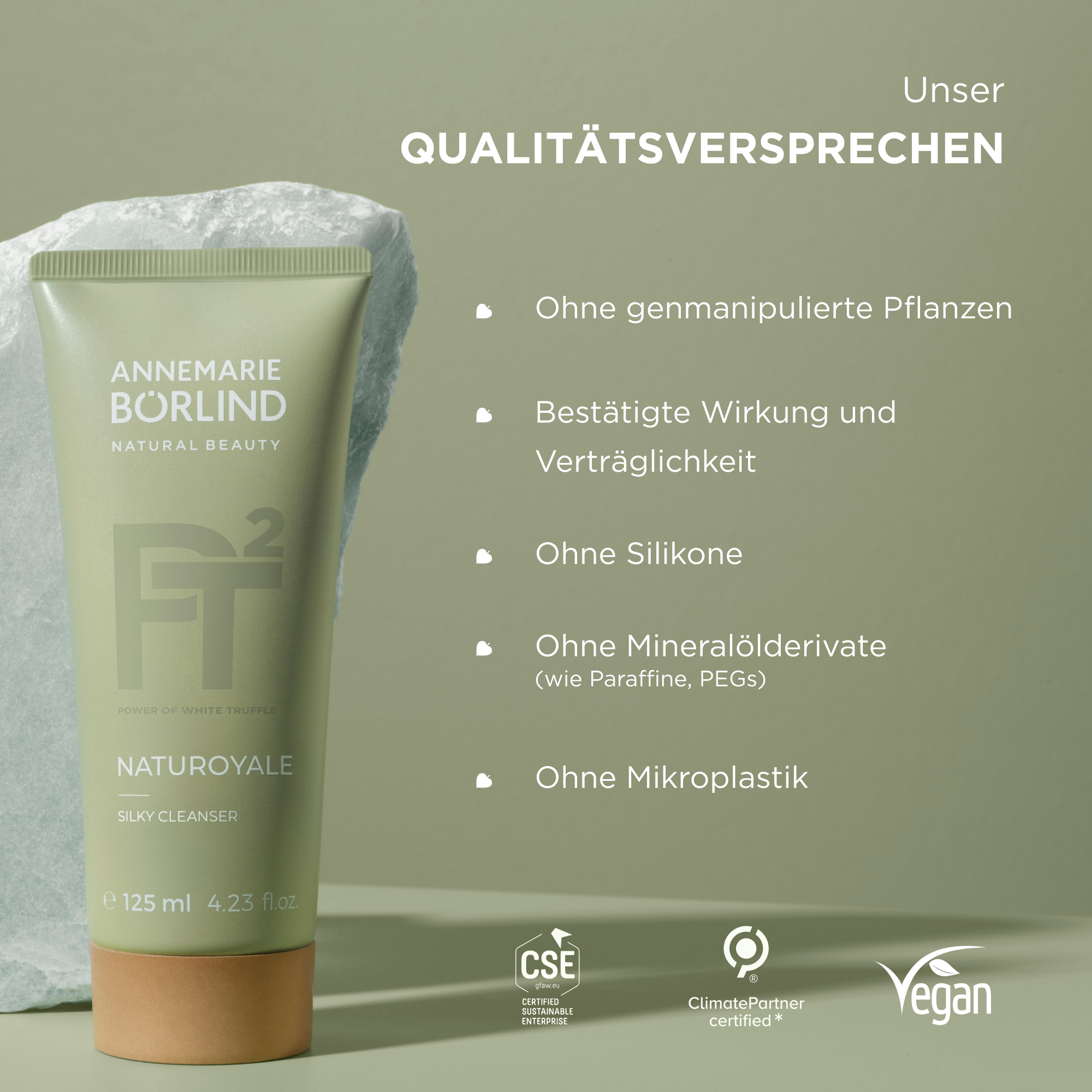 ANNEMARIE BÖRLIND NATUROYALE Silky Cleanser 125ml