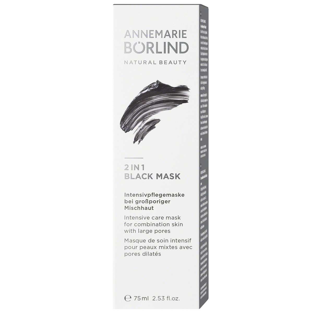 ANNEMARIE BÖRLIND 2 In 1 Black Mask 75ml