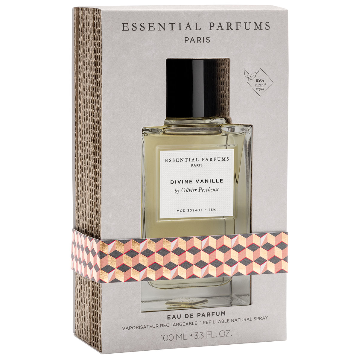 ESSENTIAL PARFUMS Divine Vanille by Olivier Pescheux Eau de Parfum Spray 100ml