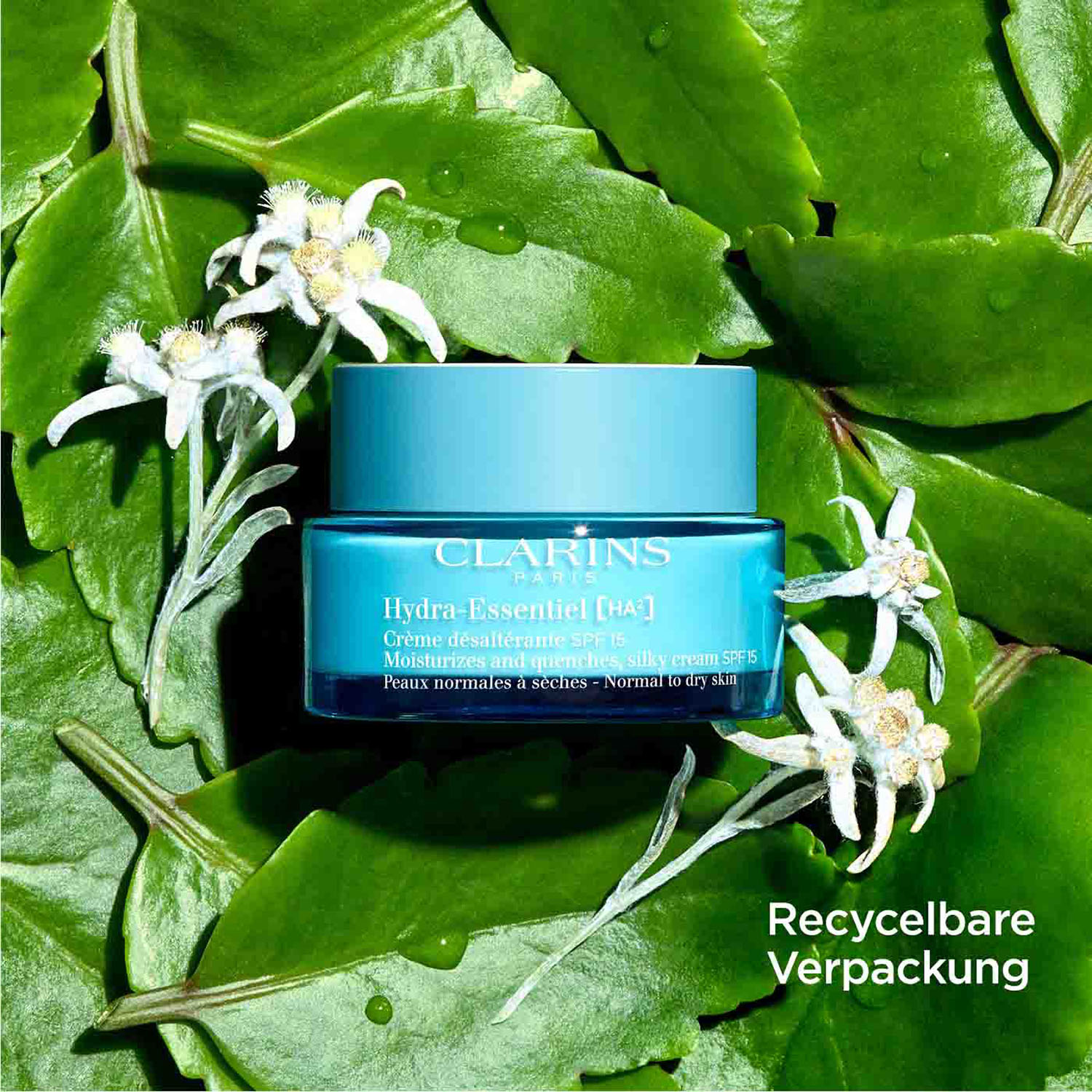 CLARINS Hydra-Essentiel [HA²] Crème Désaltérant SPF15 - Peaux Normales à Séches 50ml