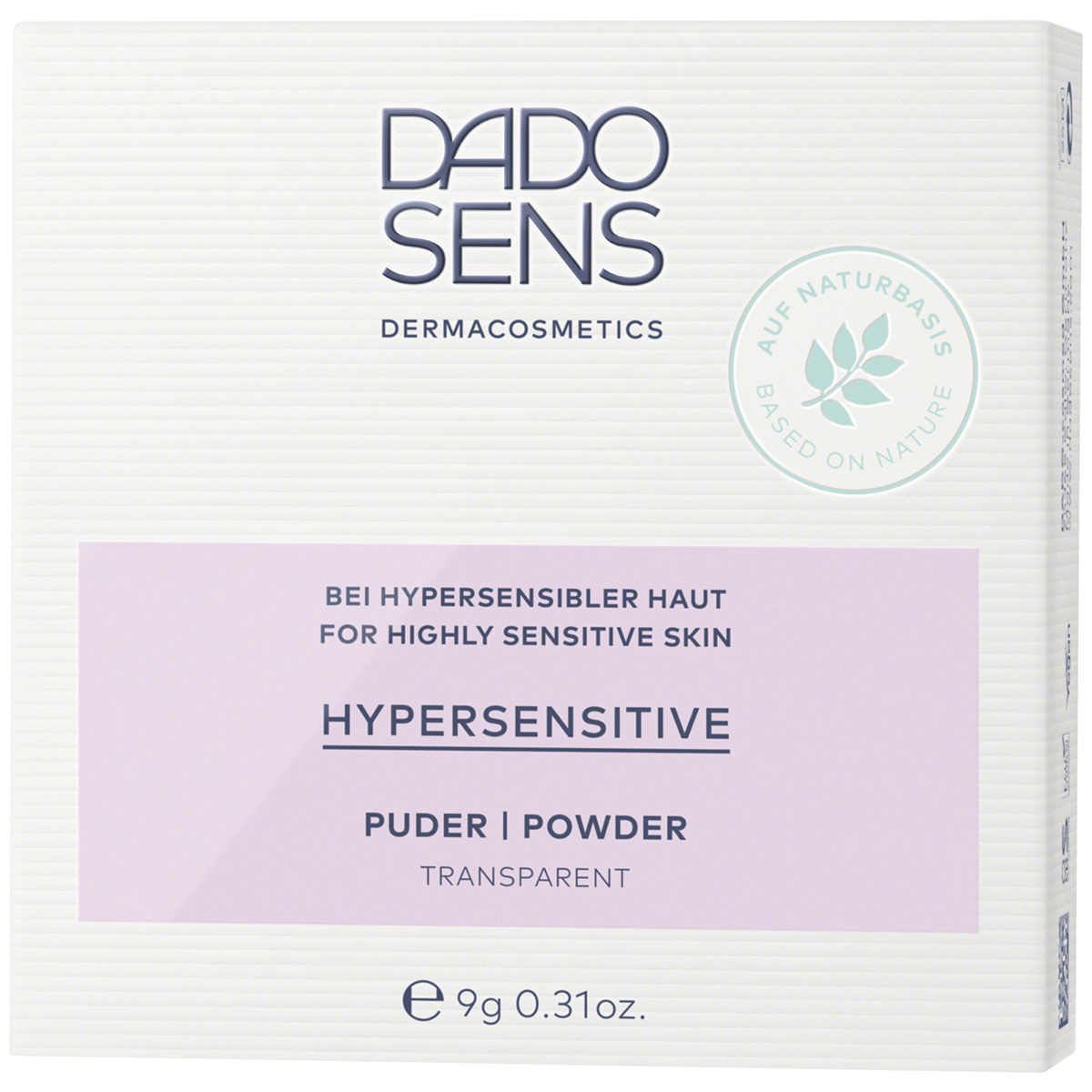 DADO SENS HYPERSENSITIVE Puder 9g