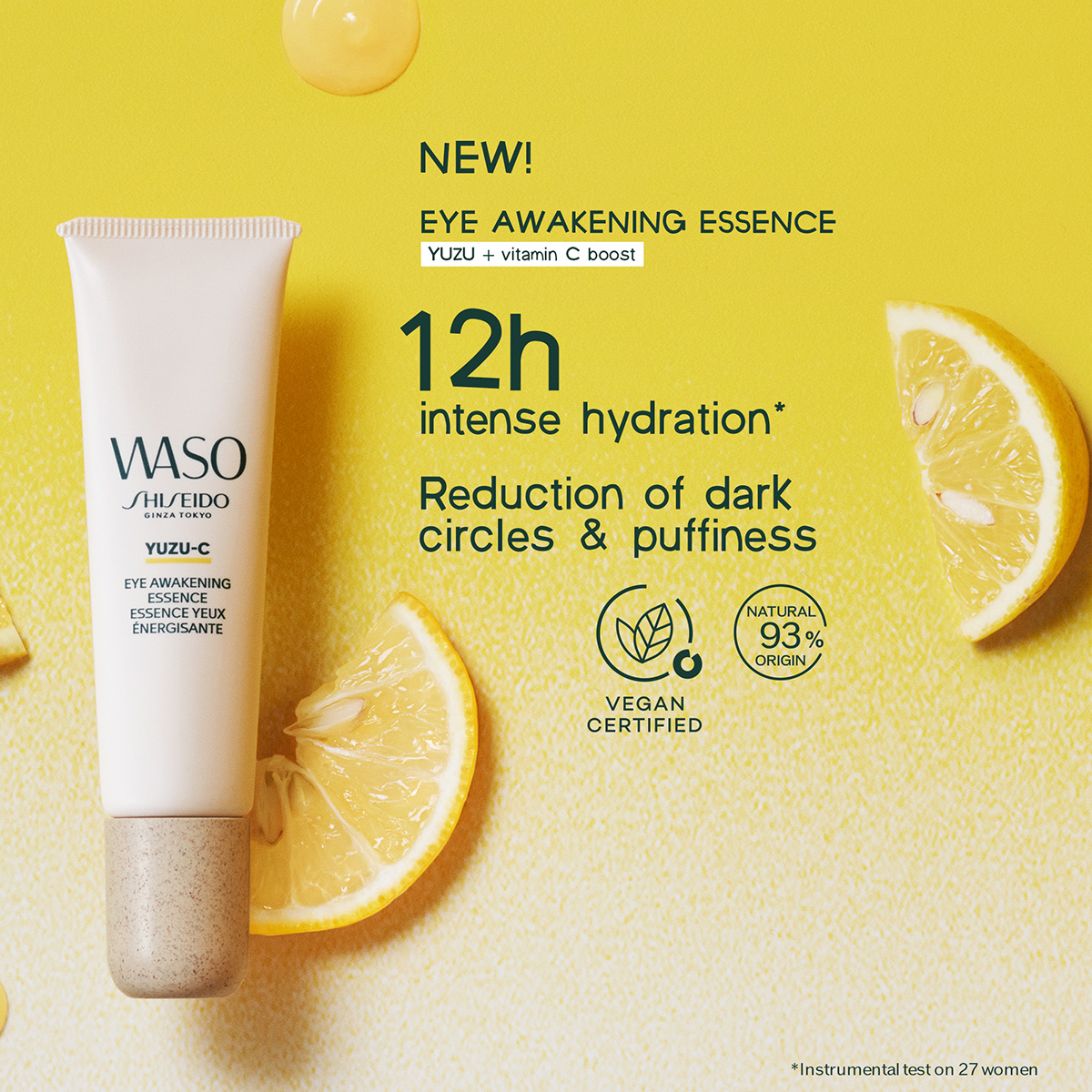 Shiseido WASO YUZU-C Eye Awakening Essence 20ml
