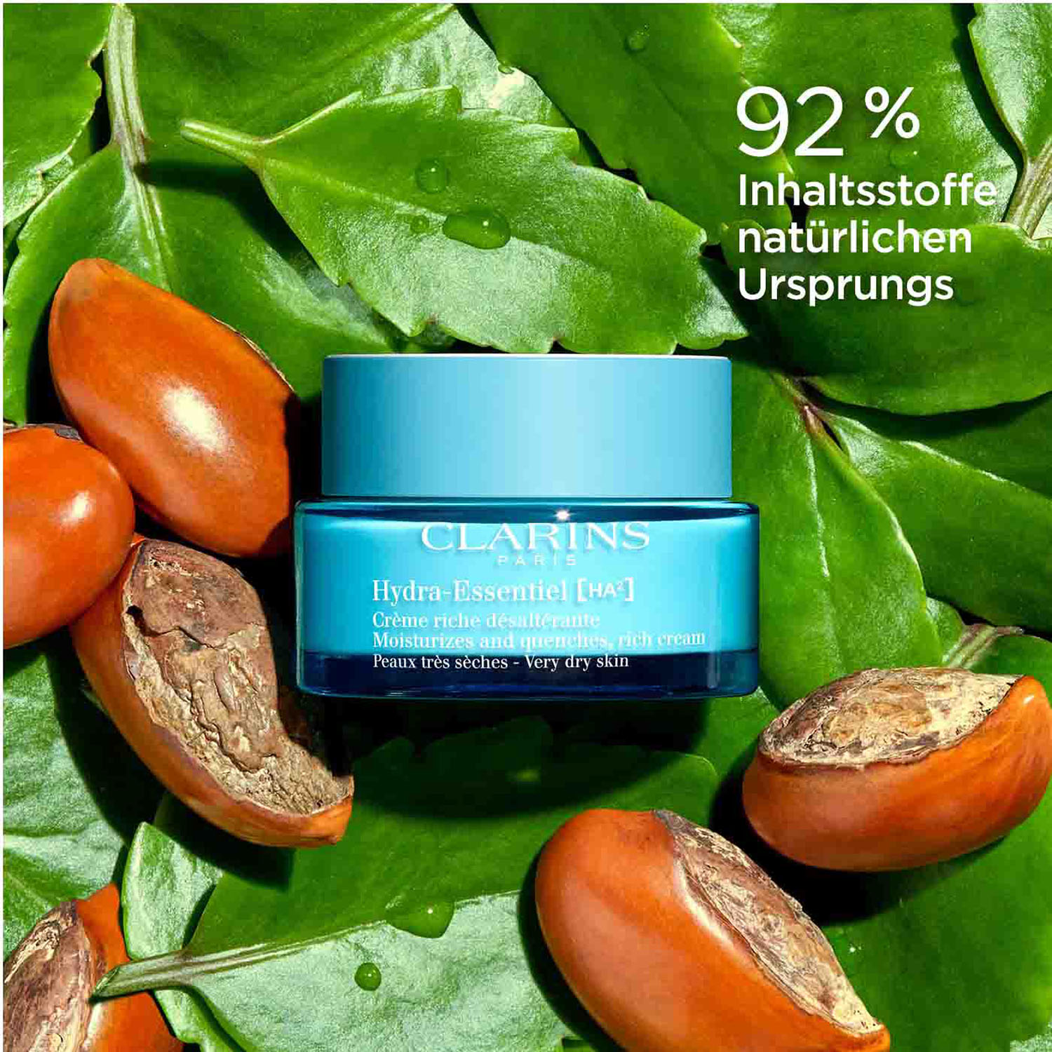 CLARINS Hydra-Essentiel [HA²] Crème Riche Désaltérant - Peaux Très Séches 50ml
