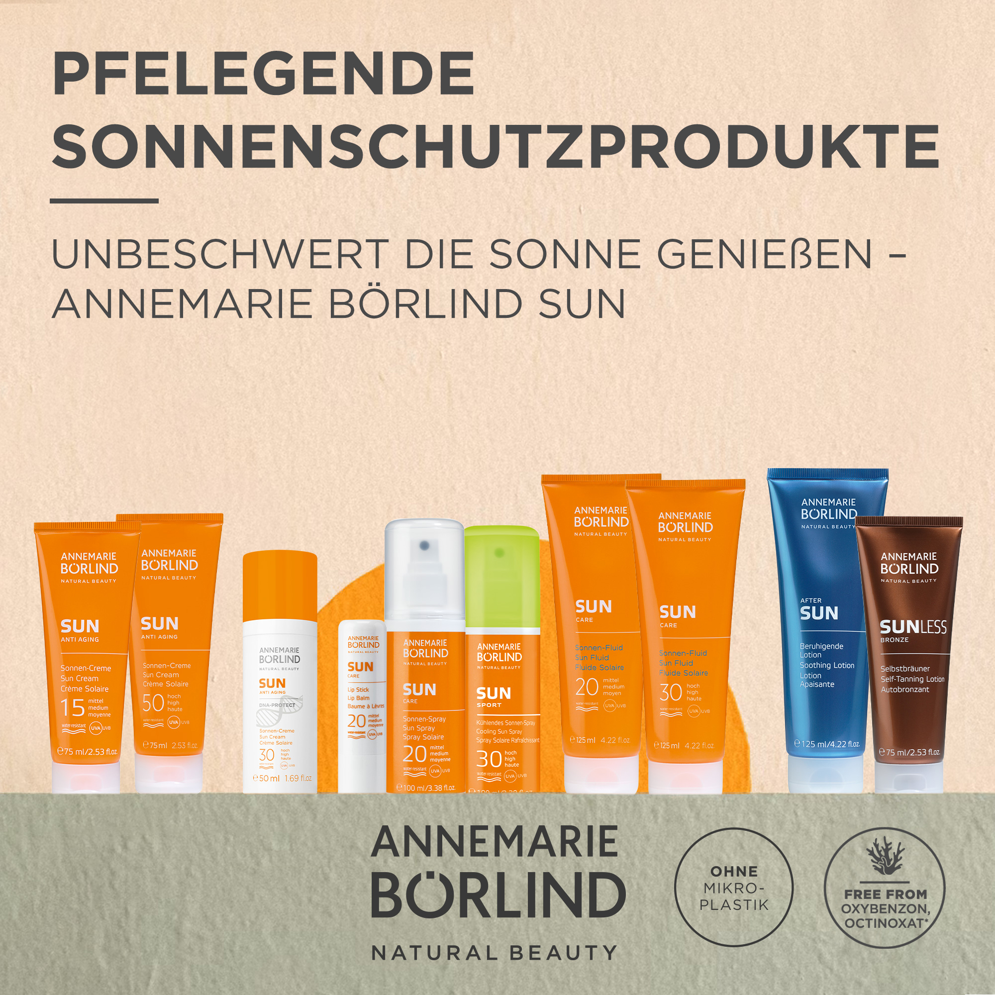 ANNEMARIE BÖRLIND SUN Anti-Aging Sonnen-Creme SPF50 75ml
