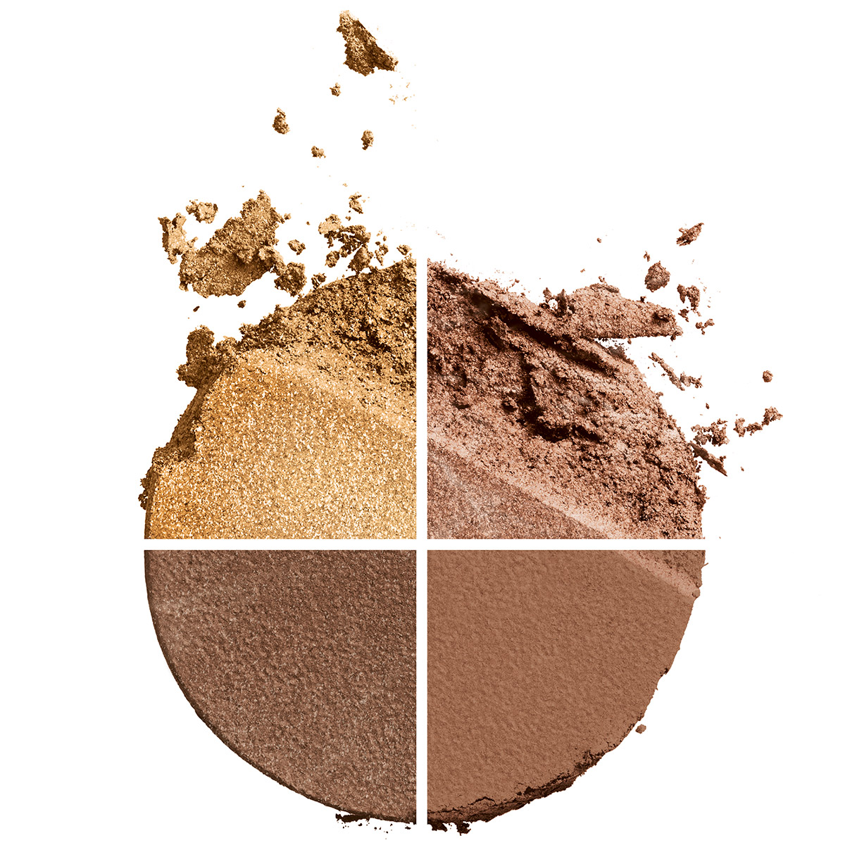 CLARINS Ombre 4 Couleurs 4g - 04 Brown Sugar Gradation