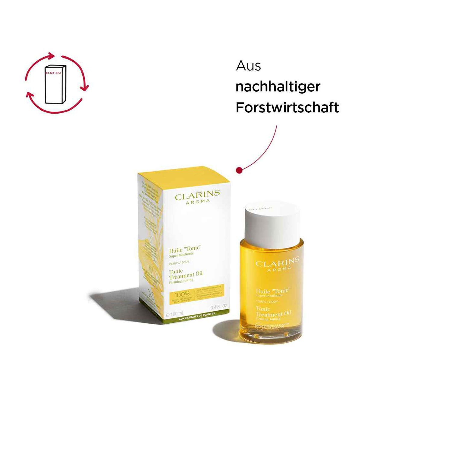 CLARINS Huile „Tonic“ Corps 100ml