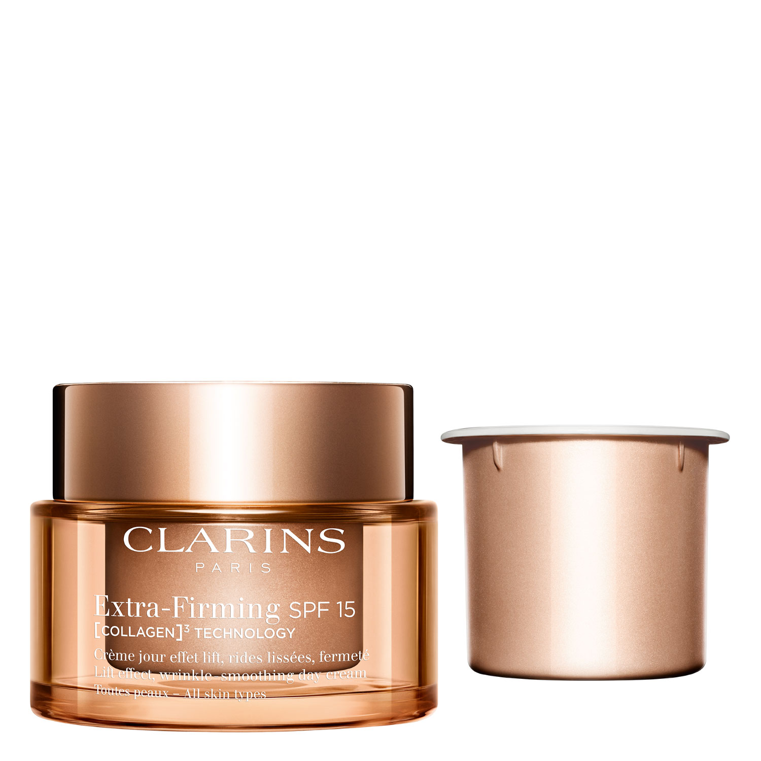 CLARINS Extra-Firming Jour SPF 15 [Collagen]³ Technology Toutes Peaux 50ml