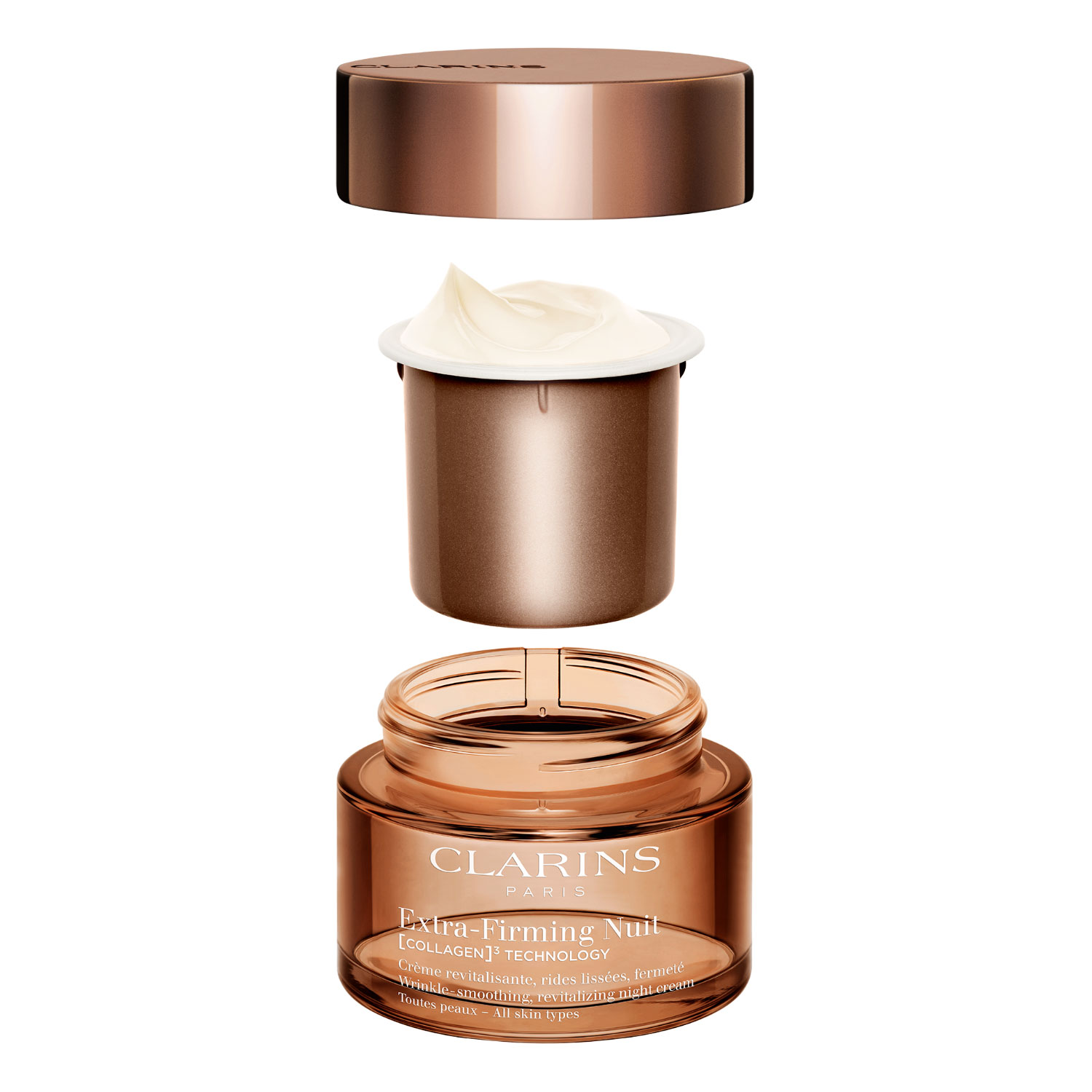 CLARINS Extra-Firming Nuit [Collagen]³ Technology Toutes Peaux 50ml