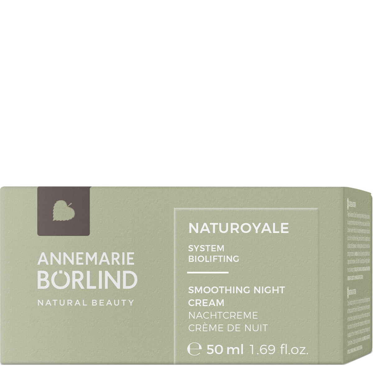 ANNEMARIE BÖRLIND NATUROYALE Smoothing Night Cream 50ml