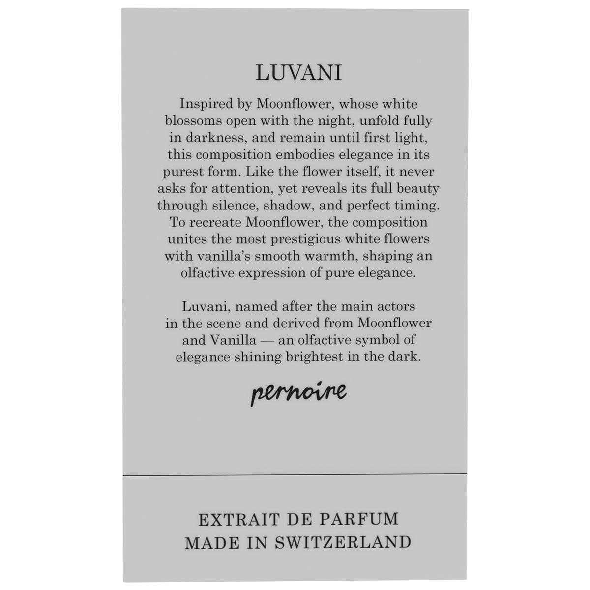 pernoire Luvani Extrait de Parfum Spray 50ml