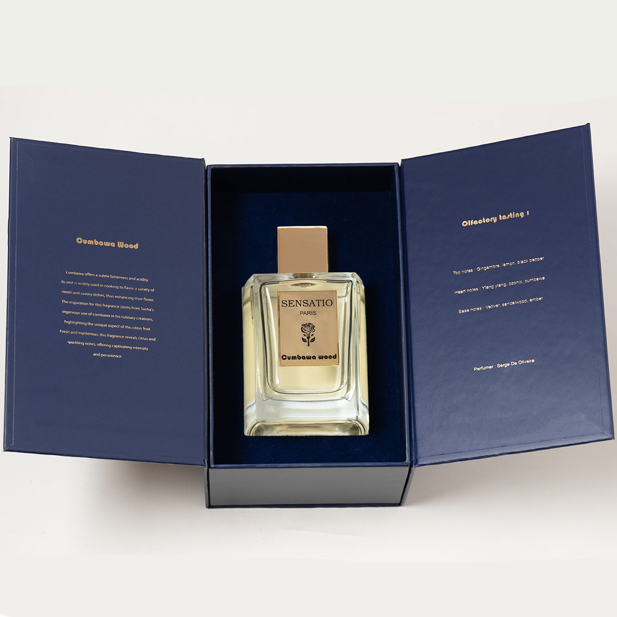 SENSATIO Paris Cumbawa Wood Extrait de Parfum Spray 100ml