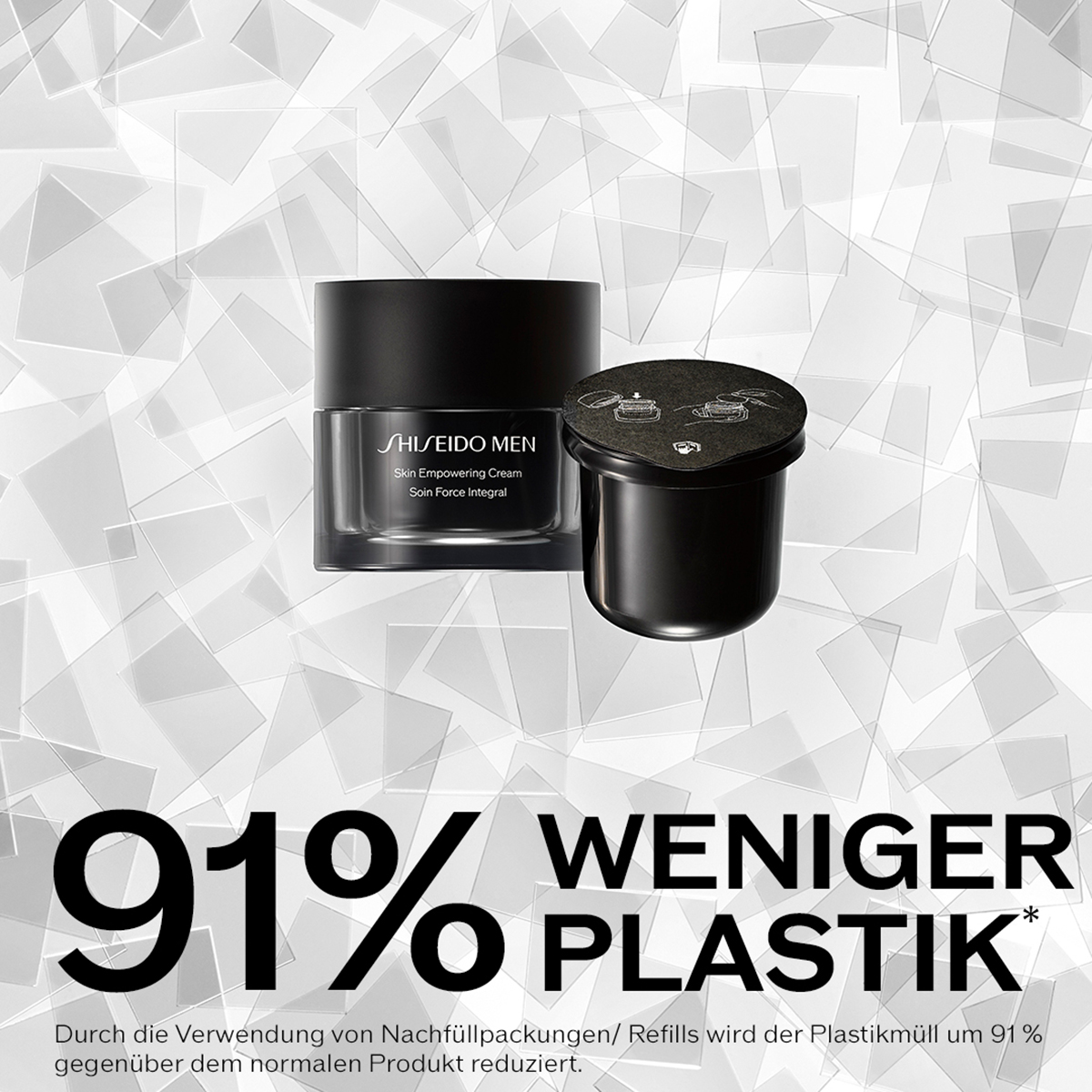 Shiseido Men Skin Empowering Cream - Refill 50ml