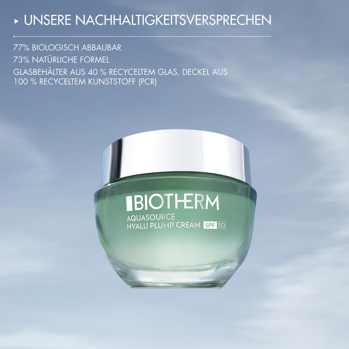 Biotherm Aquasource Hyalu Plump Cream SPF30 50ml