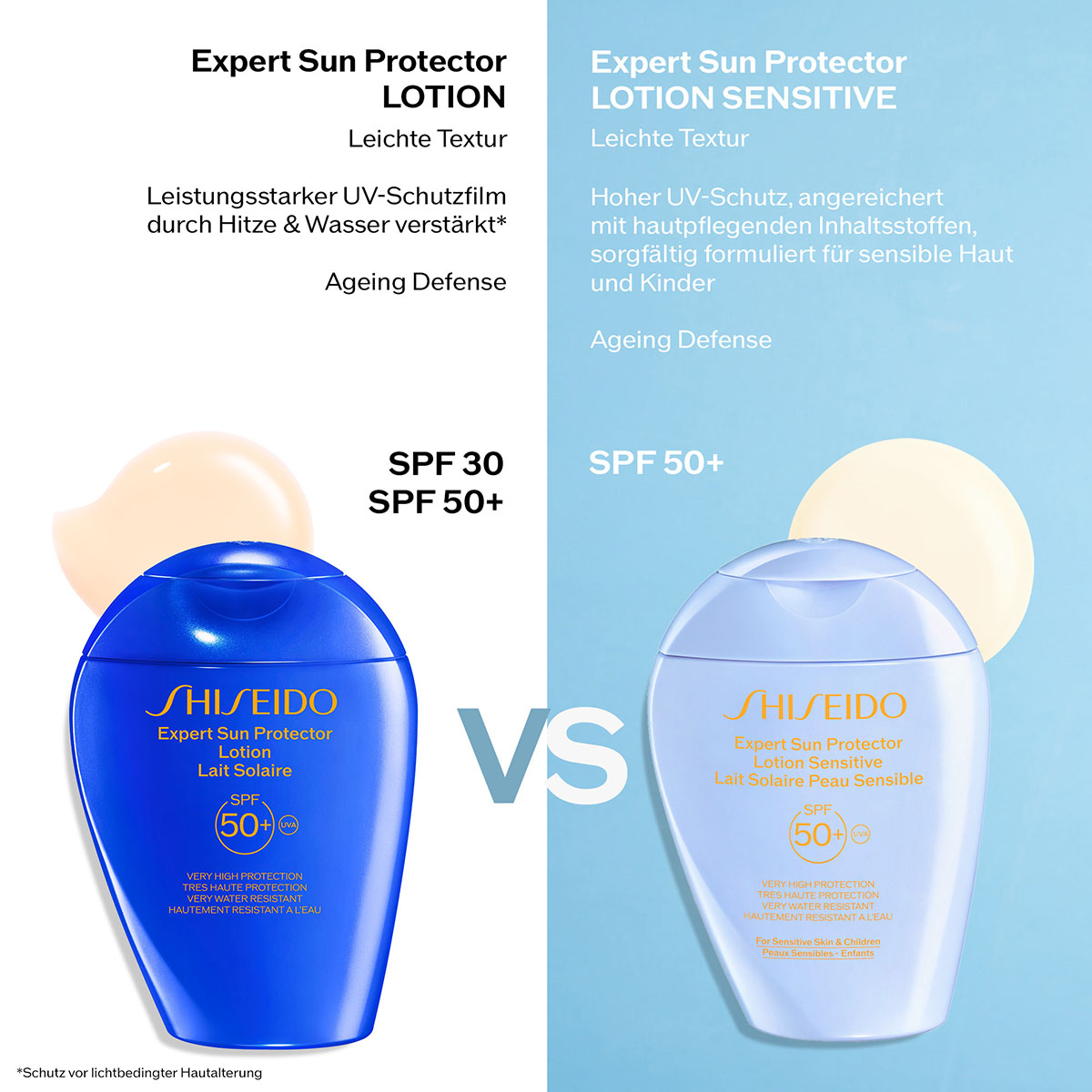 Shiseido Expert Sun Protector Lotion Sensitive SPF50+ 150ml