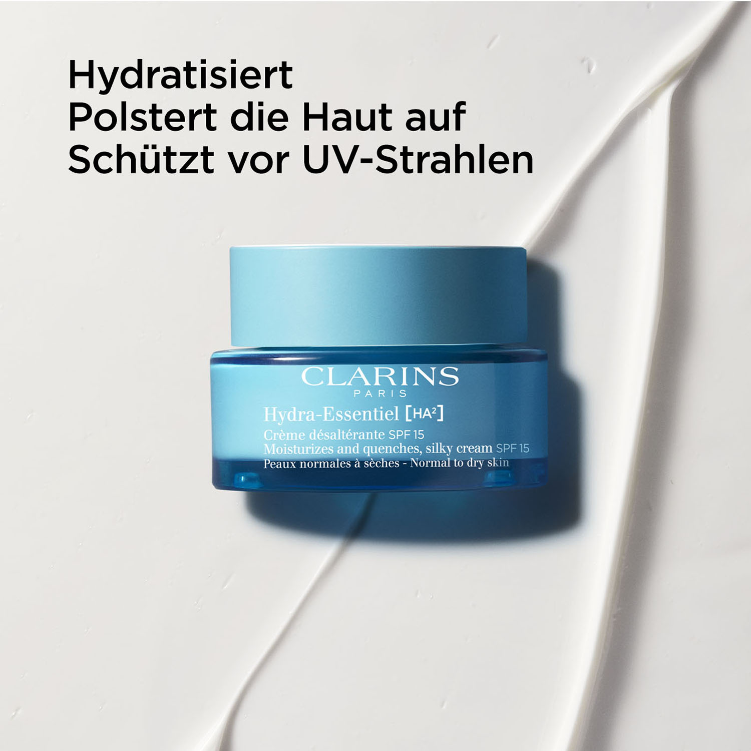 CLARINS Hydra-Essentiel [HA²] Crème Désaltérant SPF15 - Peaux Normales à Séches 50ml