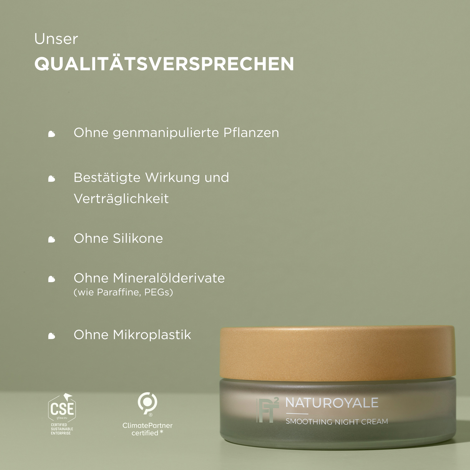 ANNEMARIE BÖRLIND NATUROYALE Smoothing Night Cream 50ml
