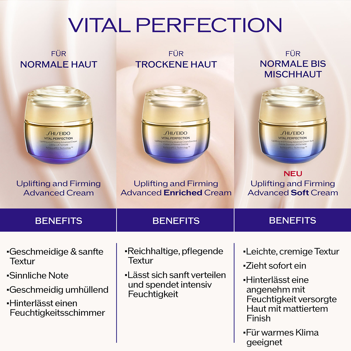 Shiseido Vital Perfection Uplifting an Firming Advanced Cream Soft 50ml