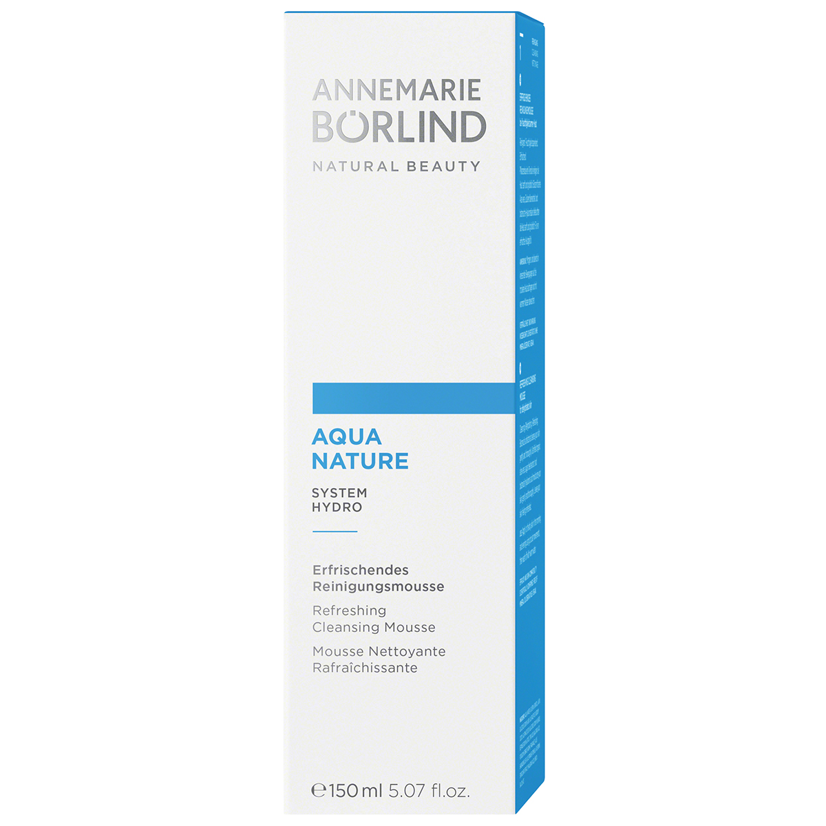 ANNEMARIE BÖRLIND AQUANATURE Erfrischendes Reinigungsmousse 150ml