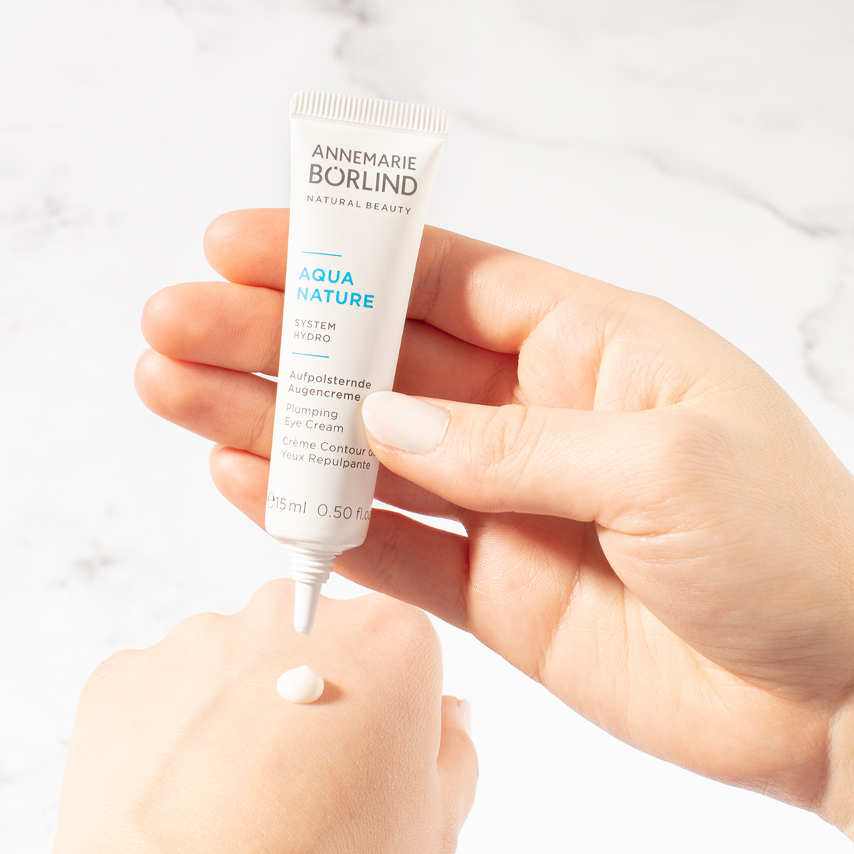 ANNEMARIE BÖRLIND AQUA NATURE Aufpolsternde Augencreme 15ml