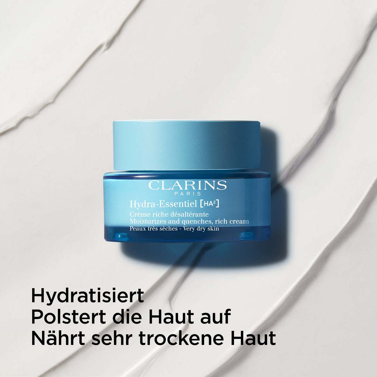 CLARINS Hydra-Essentiel [HA²] Crème Riche Désaltérant - Peaux Très Séches 50ml