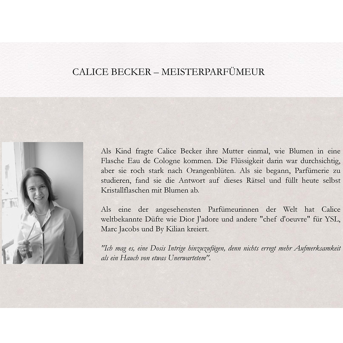 ESSENTIAL PARFUMS The Musc by Calice Becker Eau de Parfum Spray 100ml