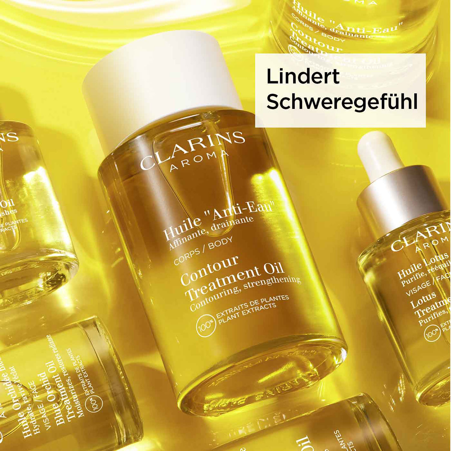 CLARINS Huile „Anti-Eau“ Corps 100ml
