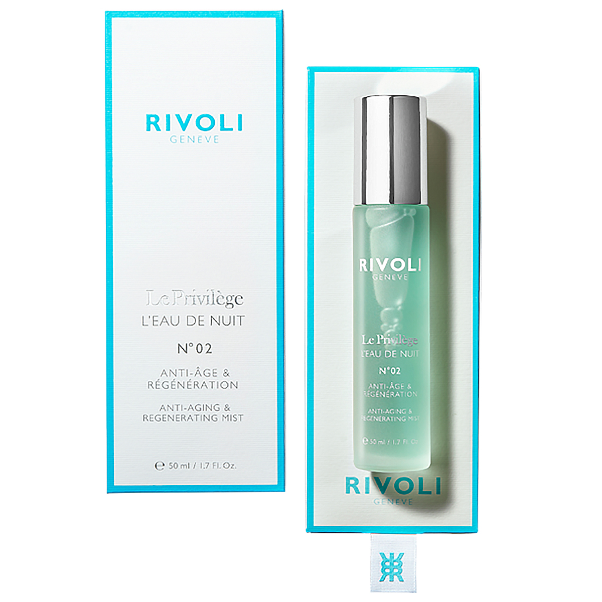 RIVOLI L'Eau de Nuit N°02 Anti-Âge et Régénération 50ml