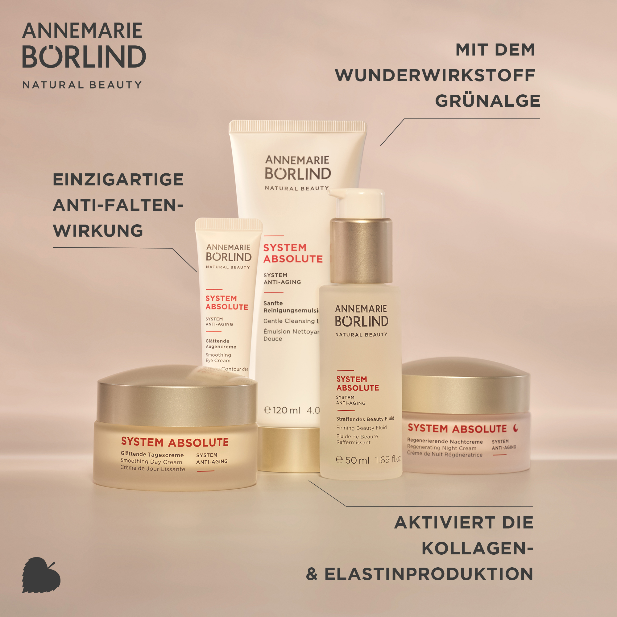 ANNEMARIE BÖRLIND SYSTEM ABSOLUTE Sanfte Reinigungsemulsion 120ml