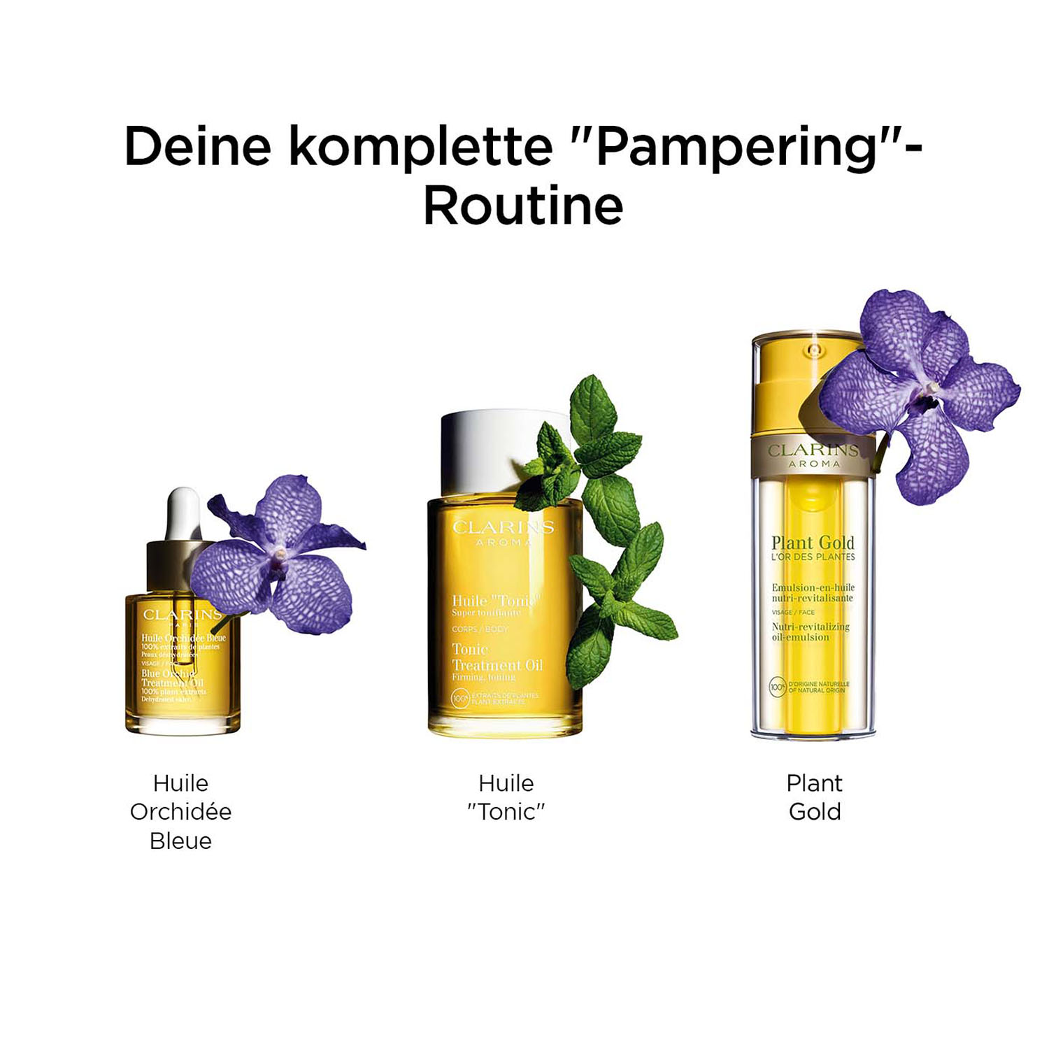 CLARINS Aroma Huile Orchidée Bleu 30ml