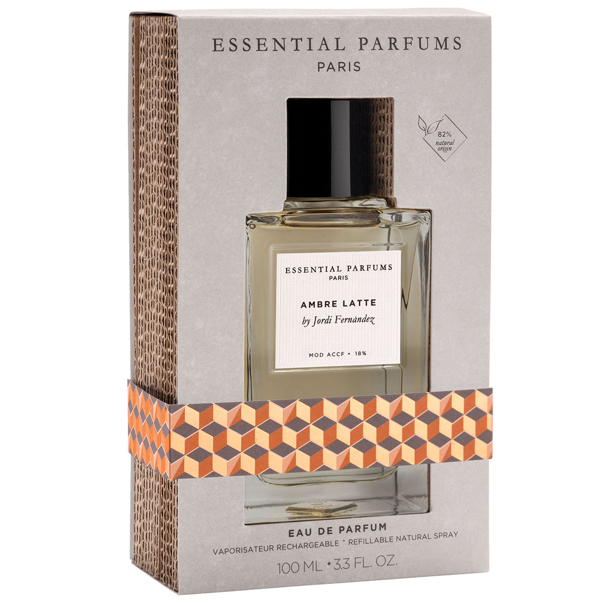ESSENTIAL PARFUMS Ambre Latte by Jordi Fernández Eau de Parfum Spray 100ml