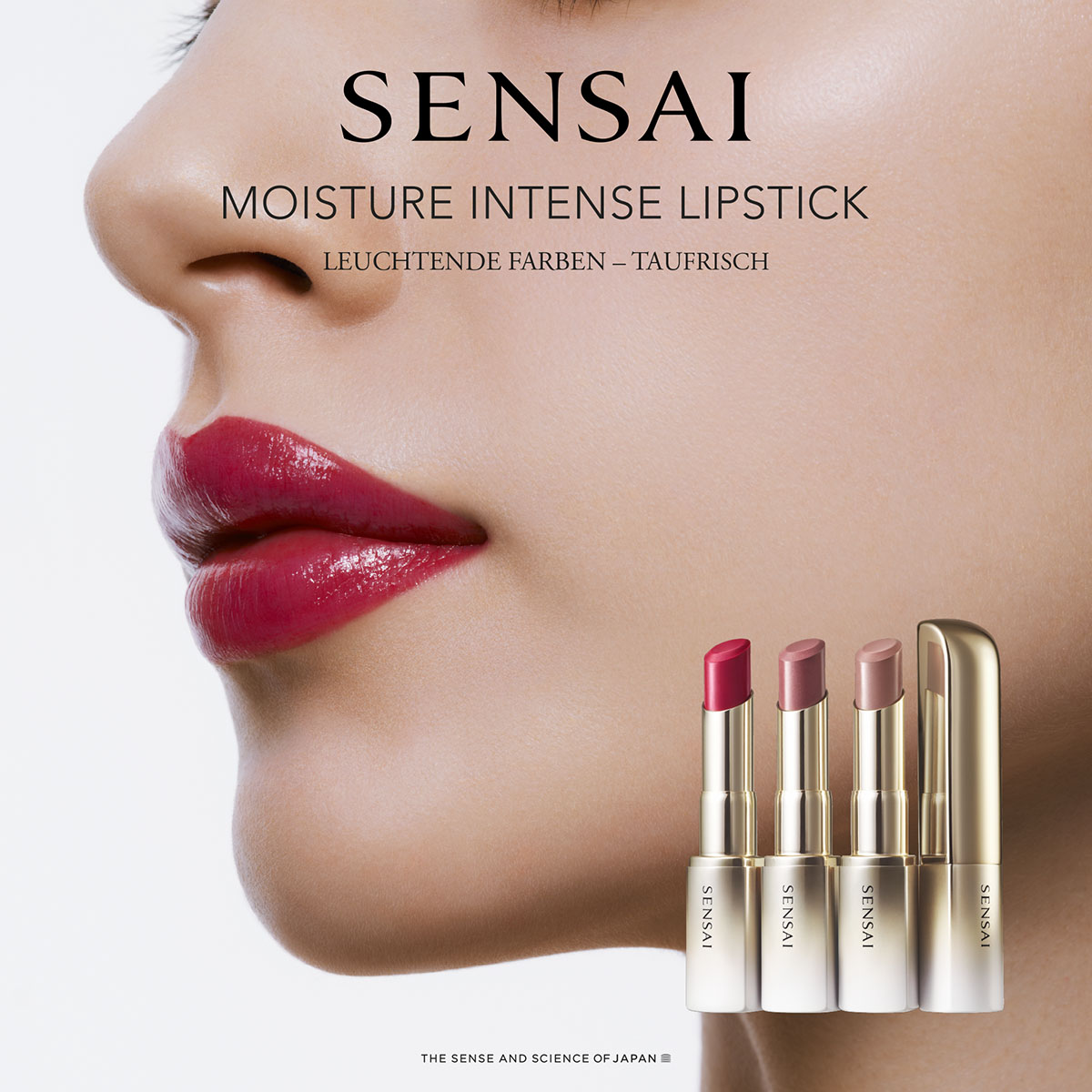 Sensai Moisture Intense Lipstick Refill 3,7g - MI09 Juicy Orange