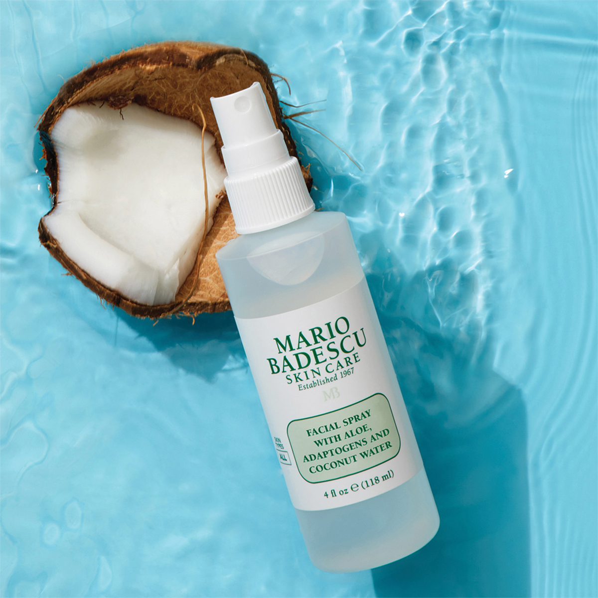 Mario Badescu Facial Spray with Aloe, Adaptogens & Coconut Water 118ml