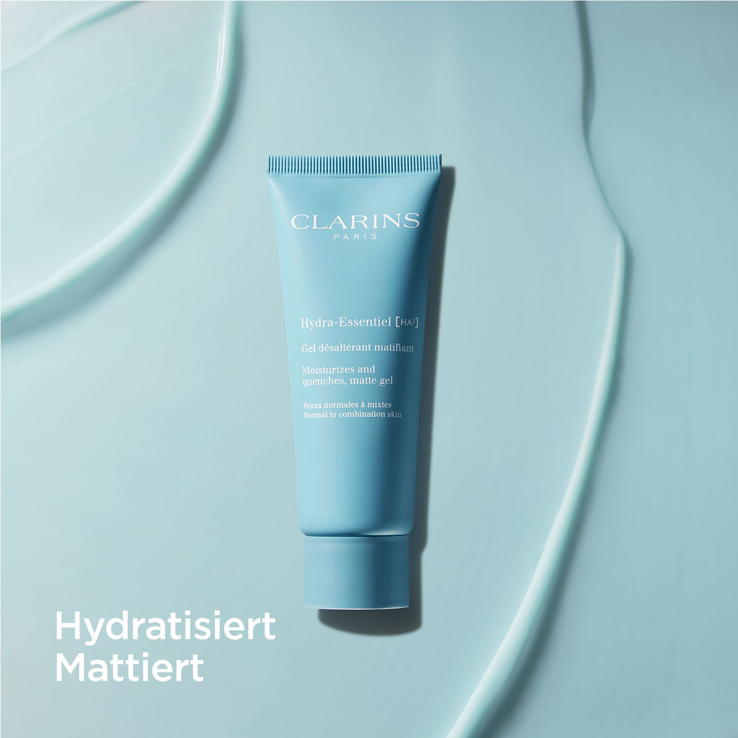 CLARINS Hydra-Essentiel [HA²] Gel Désaltérant Matifiant - Peaux Normales à Mixtes 75ml