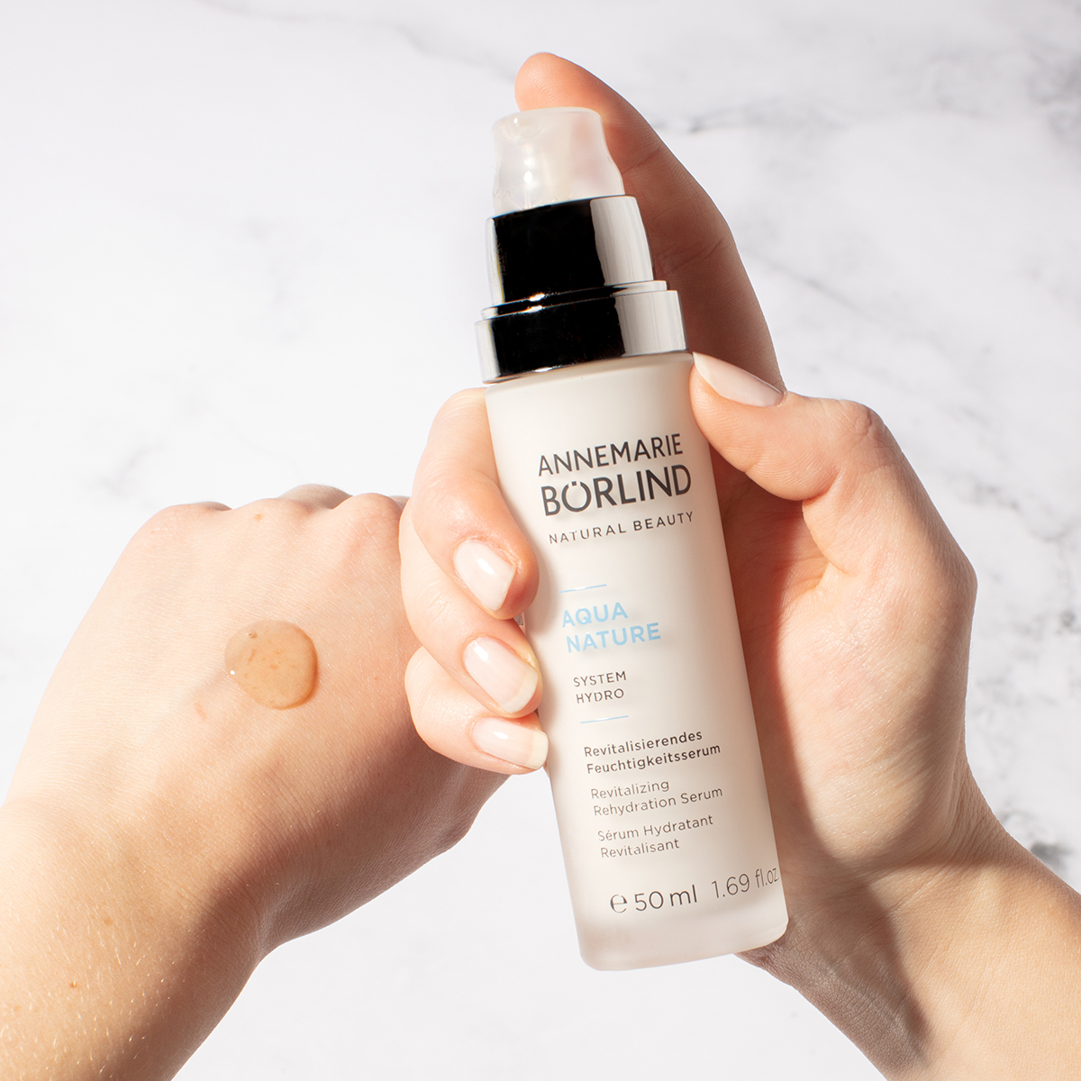ANNEMARIE BÖRLIND AQUANATURE Revitalisierendes Feuchtigkeitsserum 50ml