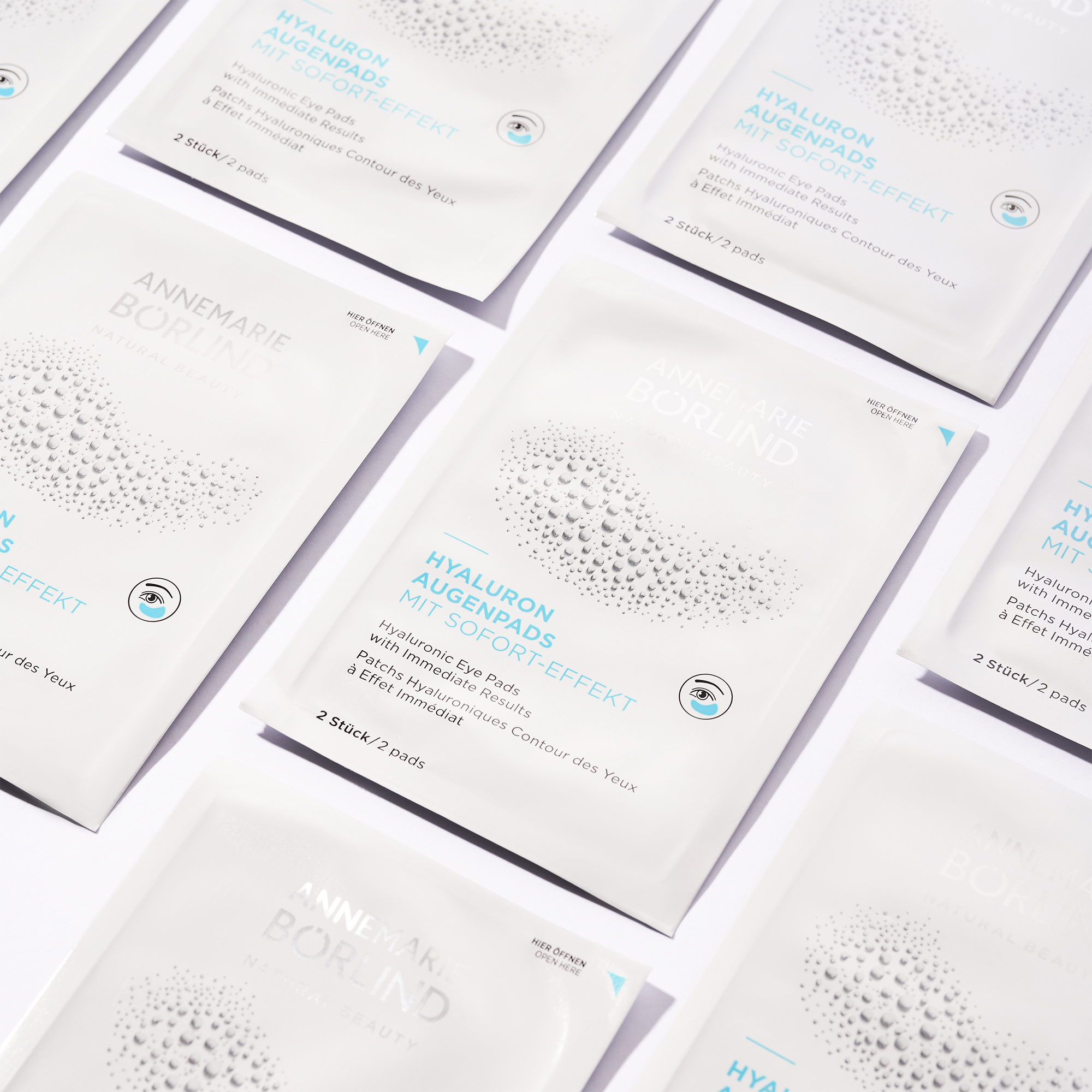 ANNEMARIE BÖRLIND Hyaluron Augenpads 6x2 Stück