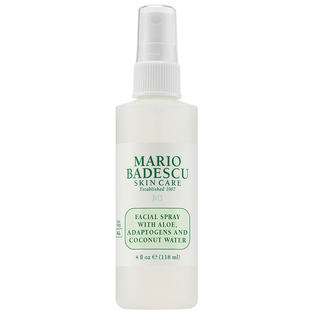 Mario Badescu Facial Spray with Aloe, Adaptogens & Coconut Water 118ml