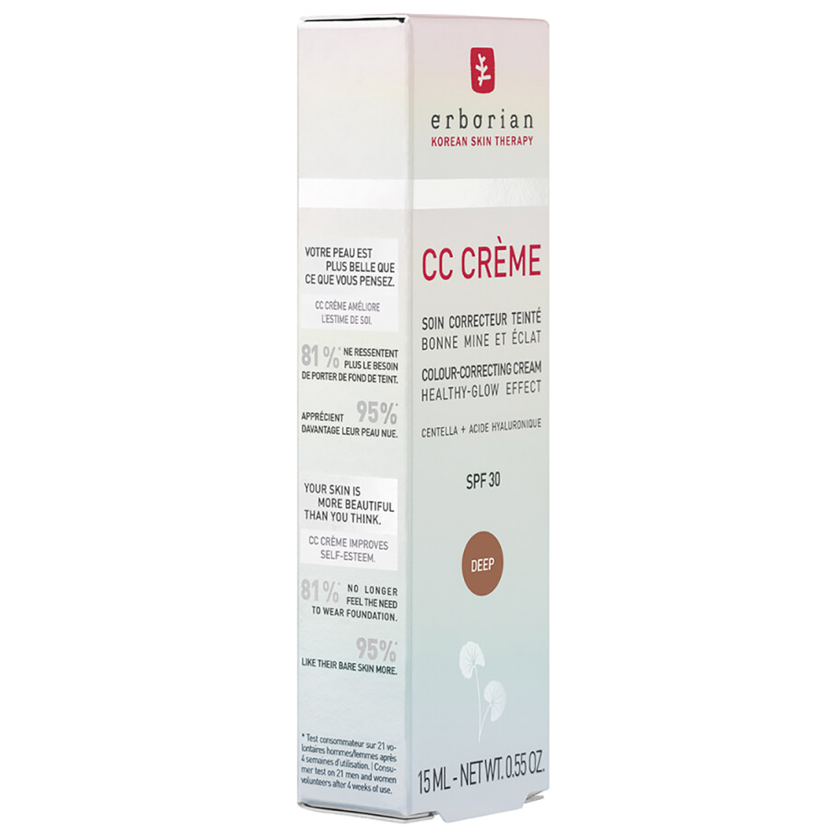 Erborian CC Creme SPF30 15ml - Deep