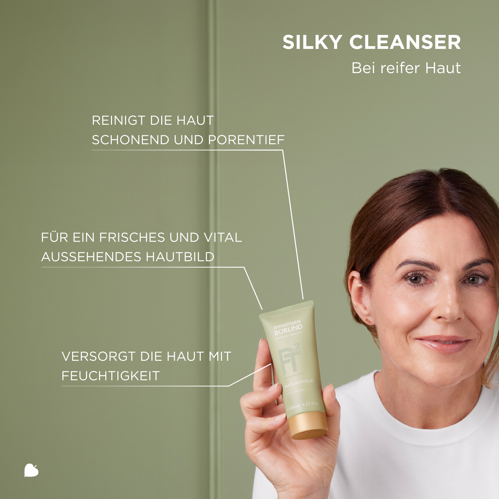 ANNEMARIE BÖRLIND NATUROYALE Silky Cleanser 125ml