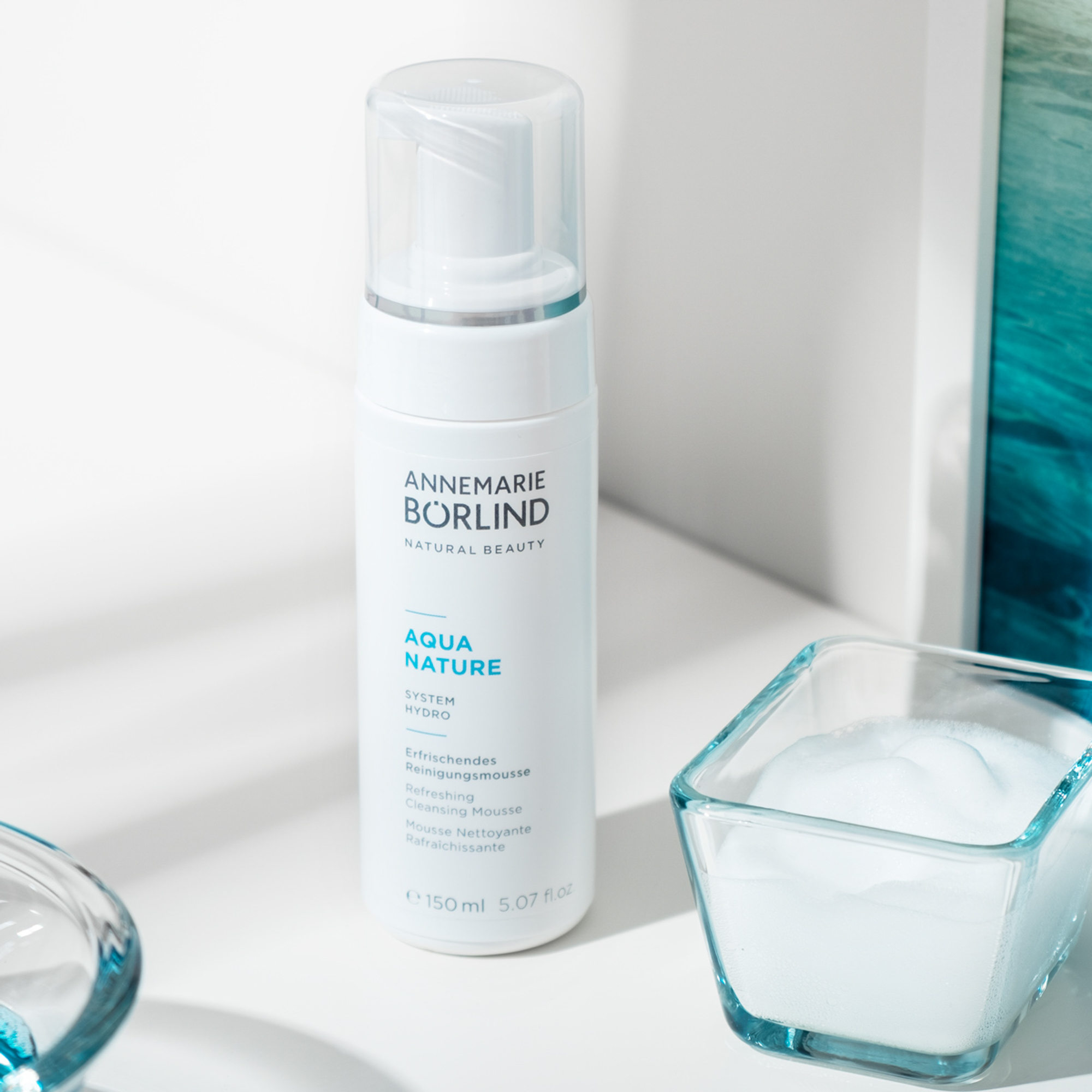 ANNEMARIE BÖRLIND AQUANATURE Erfrischendes Reinigungsmousse 150ml