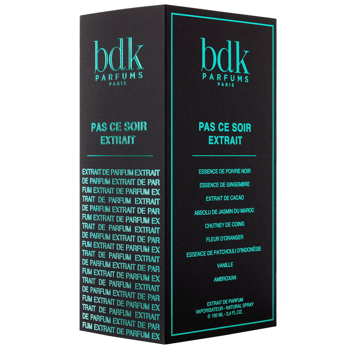 bdk Parfums Pas Ce Soir Extrait de Parfum Spray 100ml