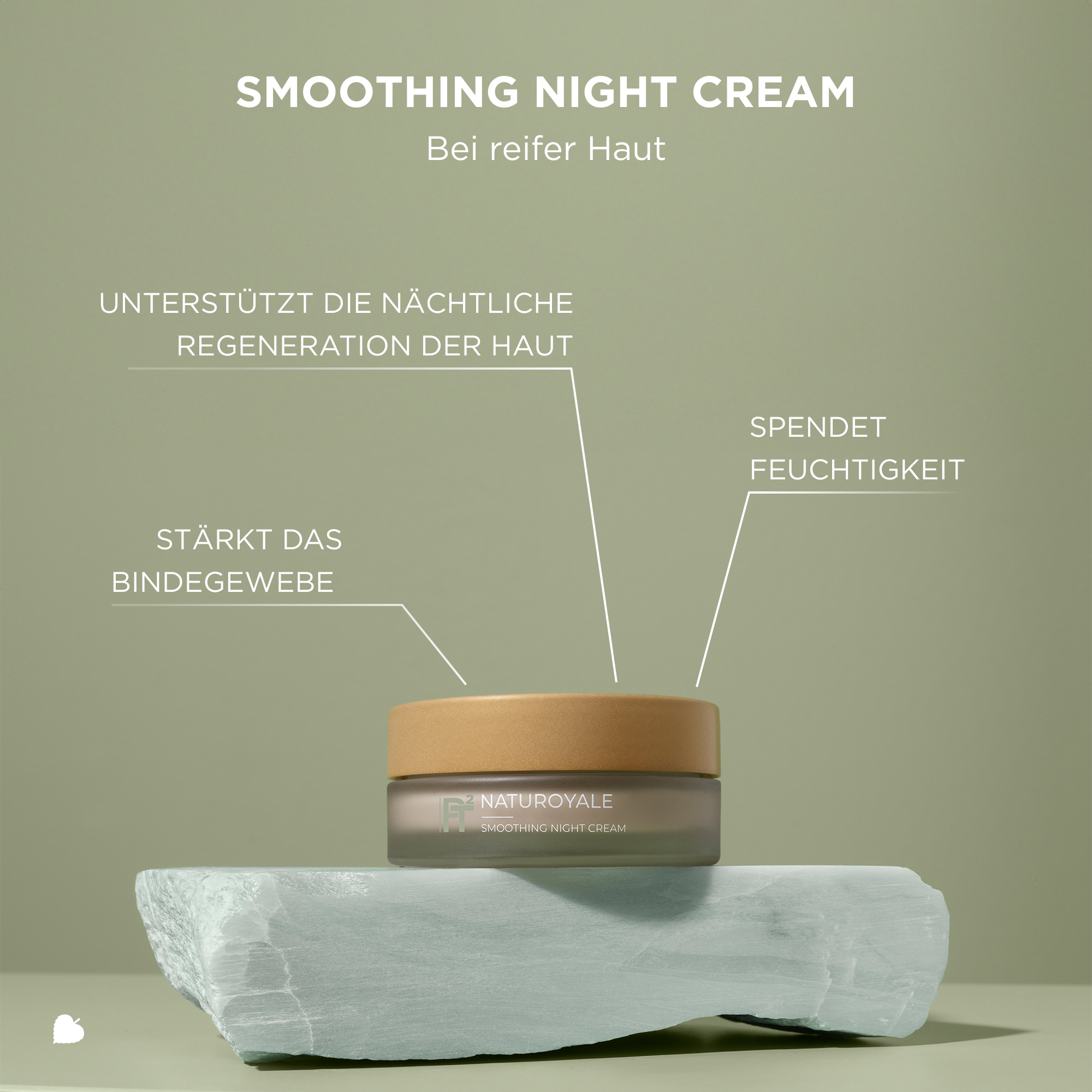 ANNEMARIE BÖRLIND NATUROYALE Smoothing Night Cream 50ml