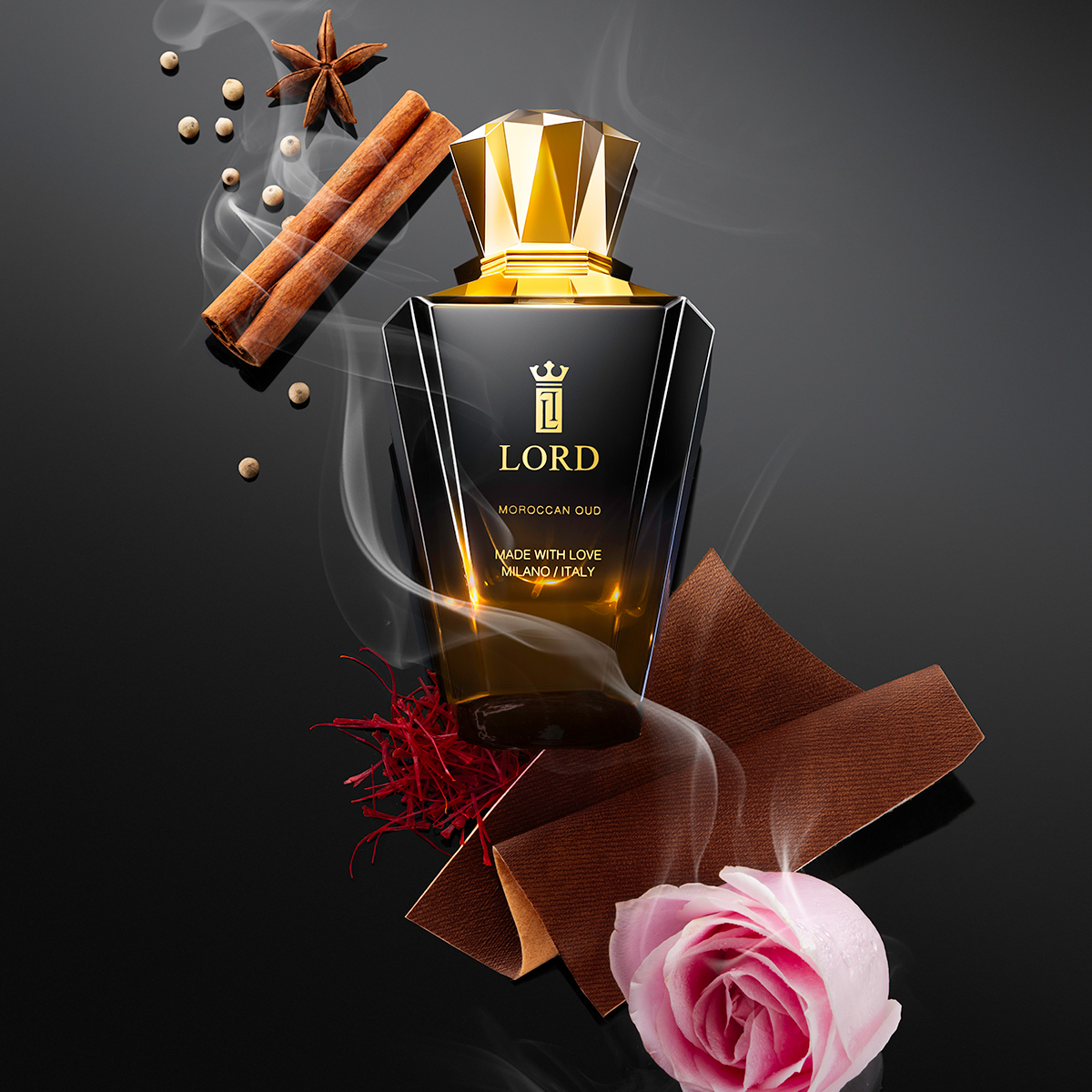 LORD Milano Moroccan Oud Eau de Parfum Spray 100ml